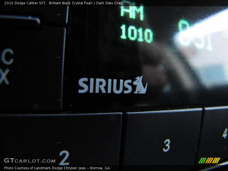 Brilliant Black Crystal Pearl / Dark Slate Gray 2010 Dodge Caliber SXT