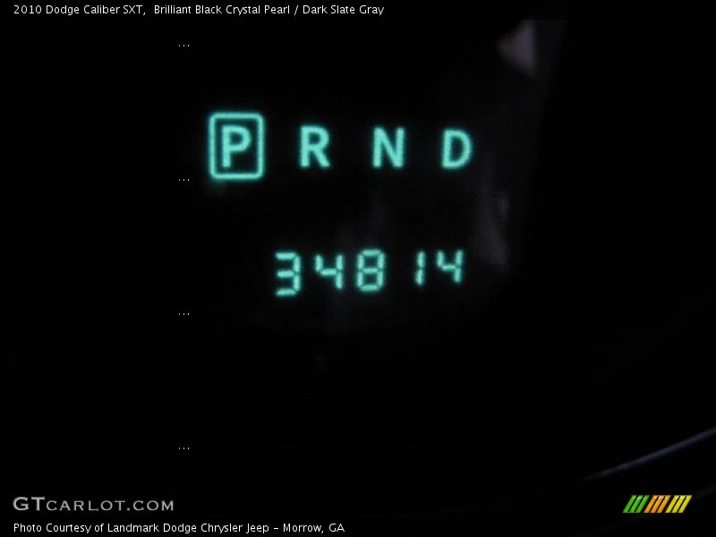 Brilliant Black Crystal Pearl / Dark Slate Gray 2010 Dodge Caliber SXT