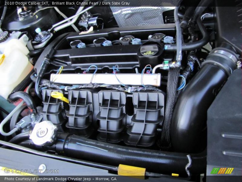 Brilliant Black Crystal Pearl / Dark Slate Gray 2010 Dodge Caliber SXT