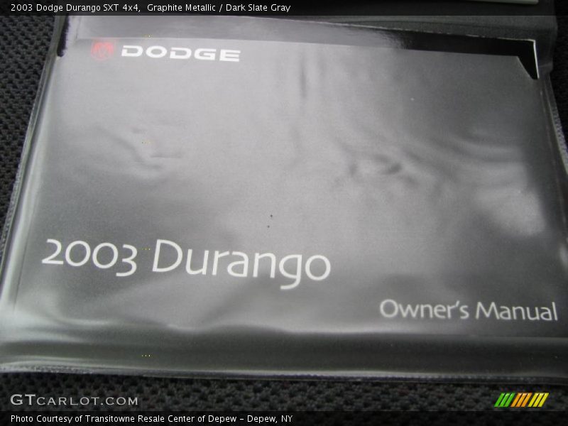 Graphite Metallic / Dark Slate Gray 2003 Dodge Durango SXT 4x4