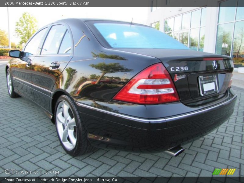 Black / Ash 2006 Mercedes-Benz C 230 Sport