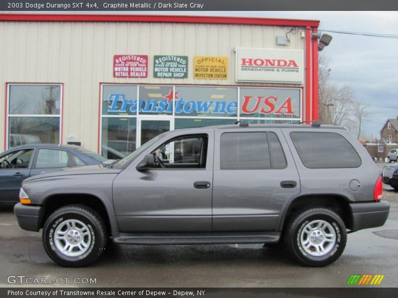Graphite Metallic / Dark Slate Gray 2003 Dodge Durango SXT 4x4