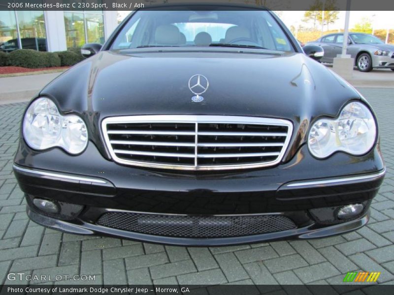Black / Ash 2006 Mercedes-Benz C 230 Sport