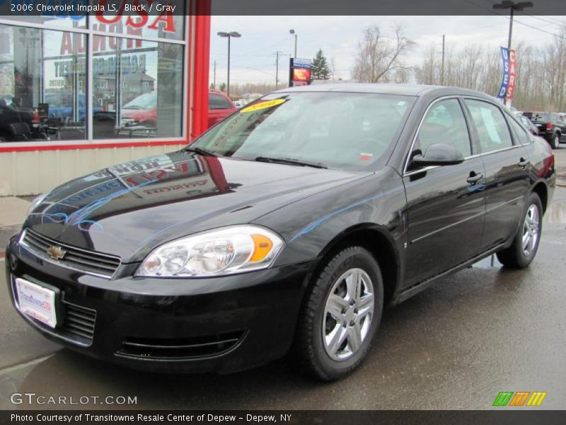 Black / Gray 2006 Chevrolet Impala LS