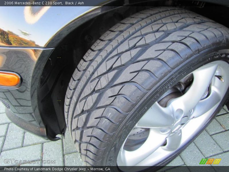 Black / Ash 2006 Mercedes-Benz C 230 Sport
