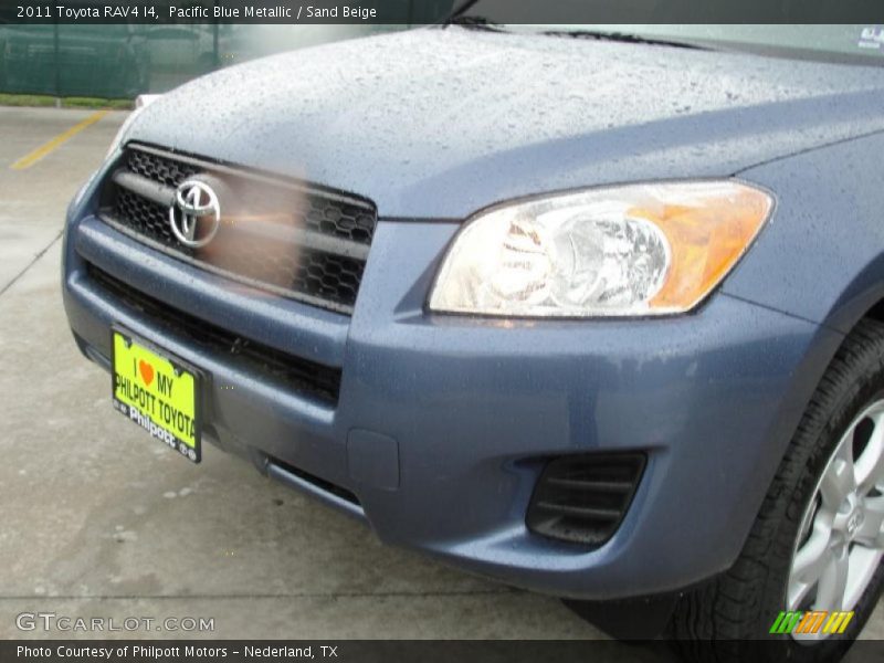 Pacific Blue Metallic / Sand Beige 2011 Toyota RAV4 I4