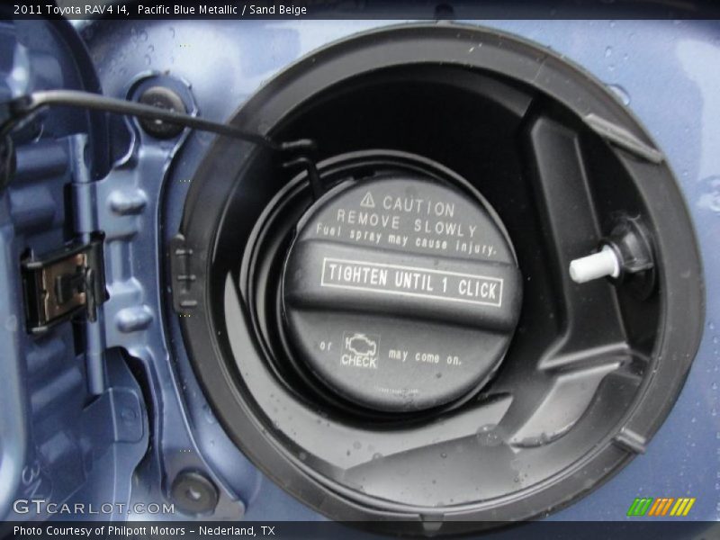 Pacific Blue Metallic / Sand Beige 2011 Toyota RAV4 I4