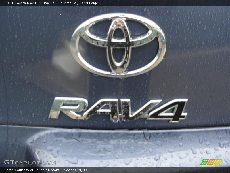 Pacific Blue Metallic / Sand Beige 2011 Toyota RAV4 I4