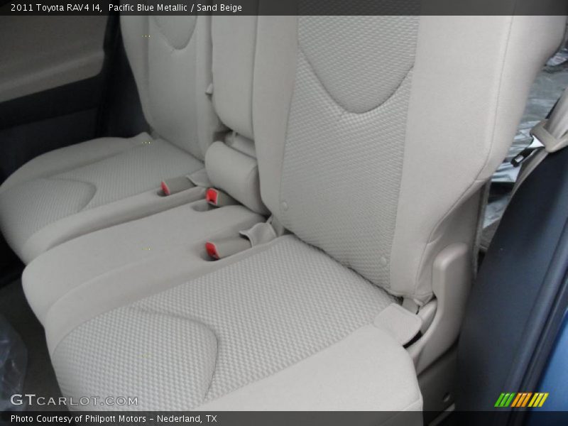 Pacific Blue Metallic / Sand Beige 2011 Toyota RAV4 I4