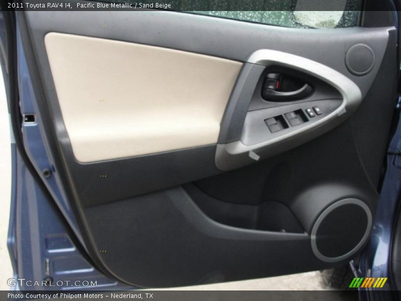 Pacific Blue Metallic / Sand Beige 2011 Toyota RAV4 I4