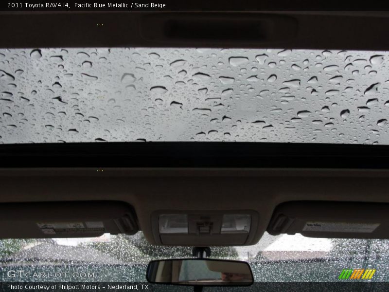 Pacific Blue Metallic / Sand Beige 2011 Toyota RAV4 I4