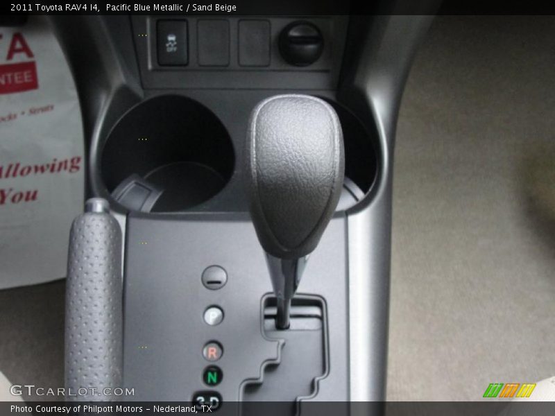 Pacific Blue Metallic / Sand Beige 2011 Toyota RAV4 I4