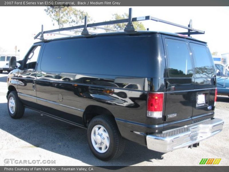 Black / Medium Flint Grey 2007 Ford E Series Van E150 Commercial
