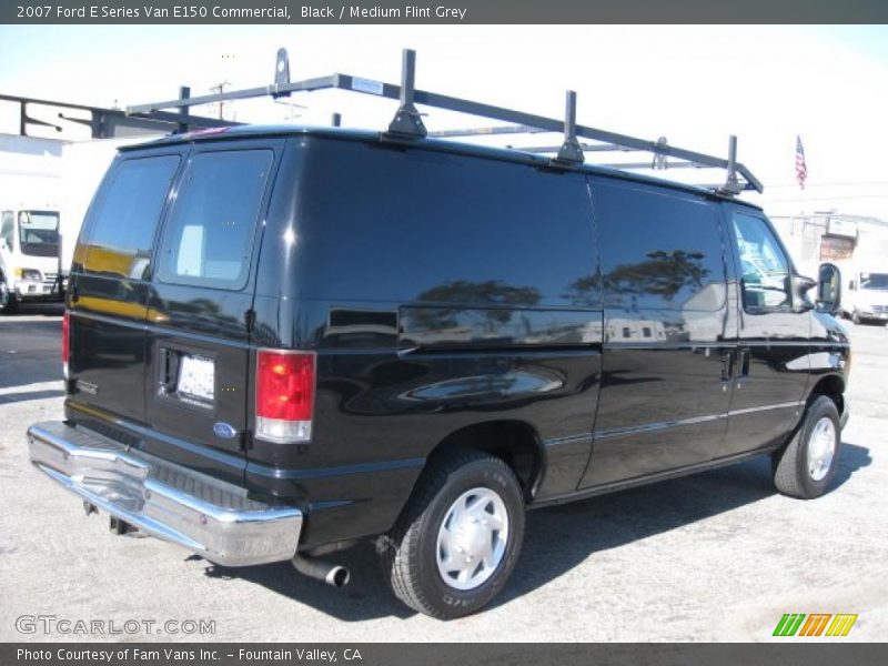 Black / Medium Flint Grey 2007 Ford E Series Van E150 Commercial