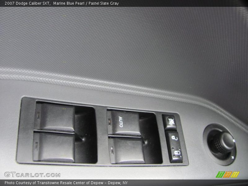 Marine Blue Pearl / Pastel Slate Gray 2007 Dodge Caliber SXT