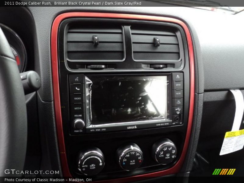 Controls of 2011 Caliber Rush