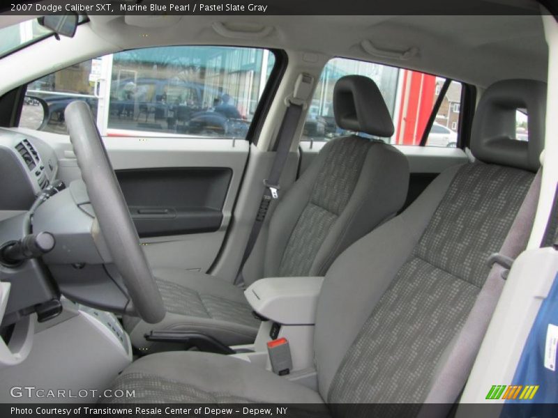 Marine Blue Pearl / Pastel Slate Gray 2007 Dodge Caliber SXT