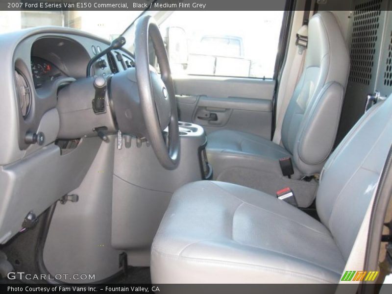 Black / Medium Flint Grey 2007 Ford E Series Van E150 Commercial