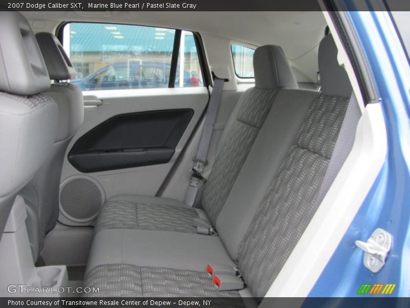 Marine Blue Pearl / Pastel Slate Gray 2007 Dodge Caliber SXT