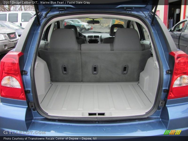 Marine Blue Pearl / Pastel Slate Gray 2007 Dodge Caliber SXT