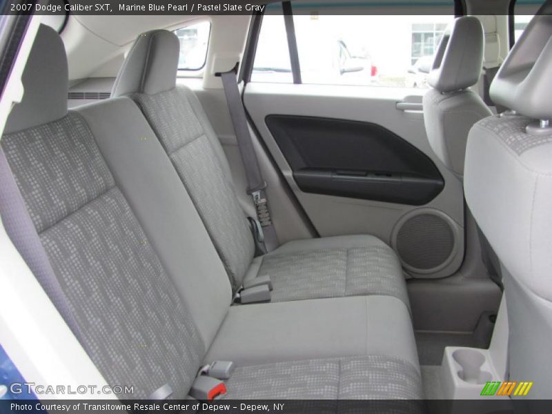 Marine Blue Pearl / Pastel Slate Gray 2007 Dodge Caliber SXT