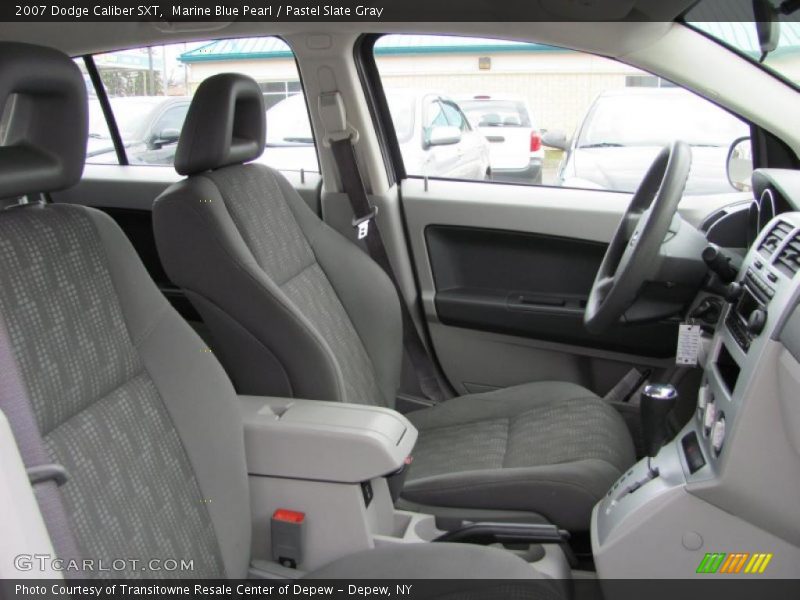 Marine Blue Pearl / Pastel Slate Gray 2007 Dodge Caliber SXT