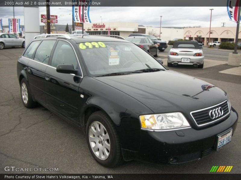 Brilliant Black / Onyx 2001 Audi A6 2.8 quattro Avant