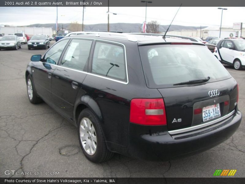 Brilliant Black / Onyx 2001 Audi A6 2.8 quattro Avant