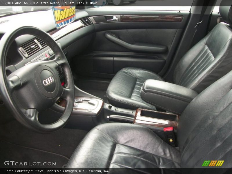  2001 A6 2.8 quattro Avant Onyx Interior