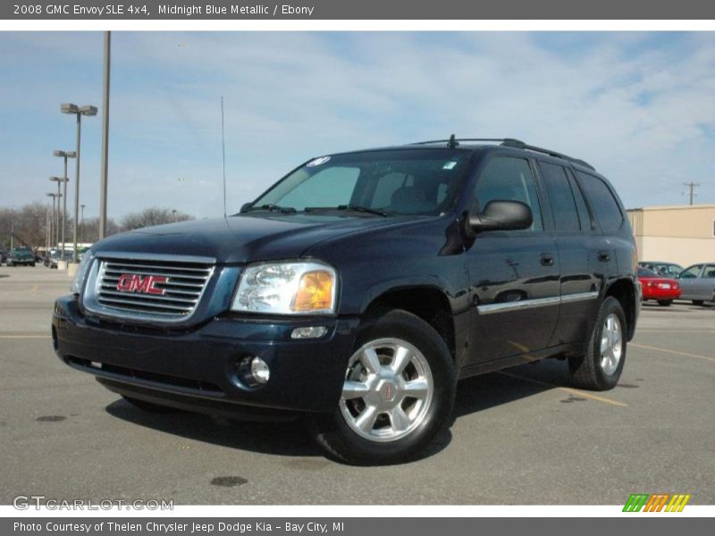 Midnight Blue Metallic / Ebony 2008 GMC Envoy SLE 4x4