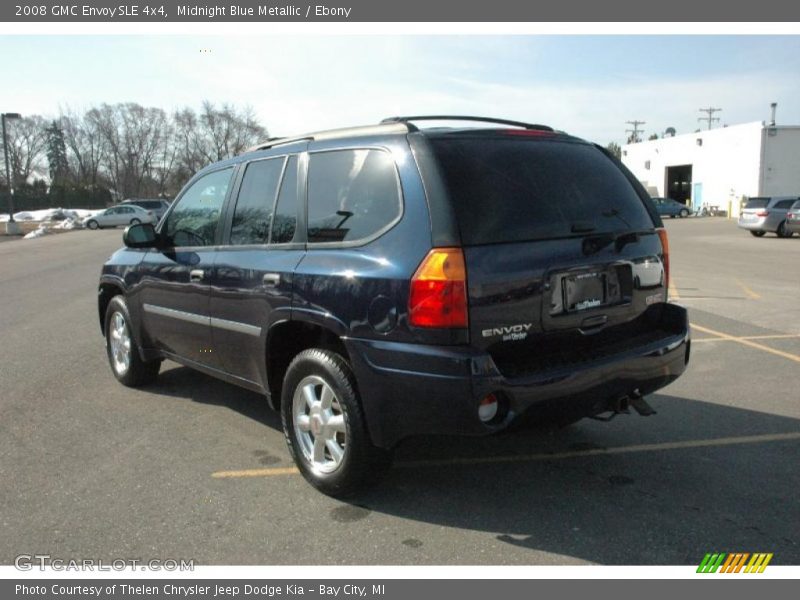 Midnight Blue Metallic / Ebony 2008 GMC Envoy SLE 4x4