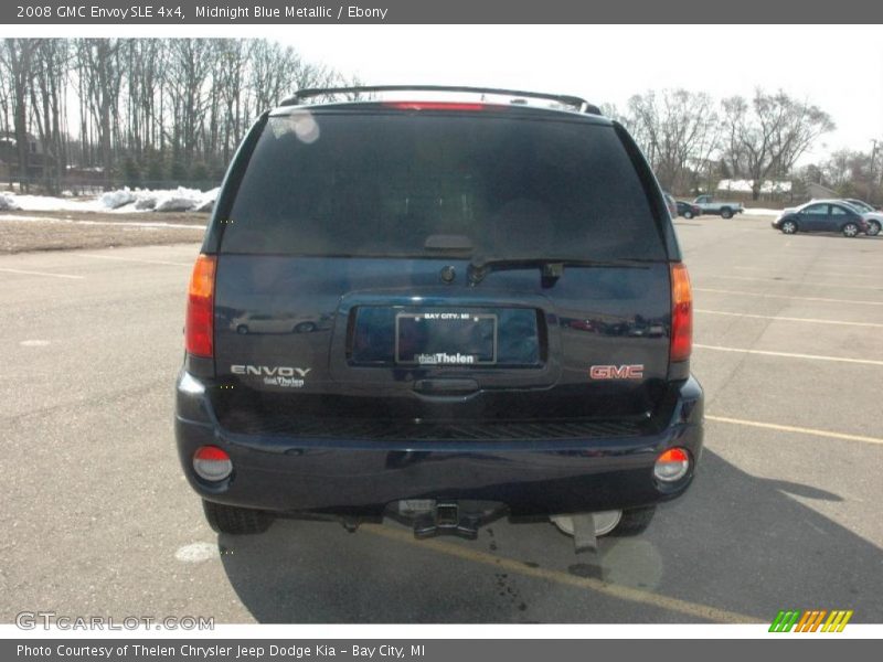 Midnight Blue Metallic / Ebony 2008 GMC Envoy SLE 4x4