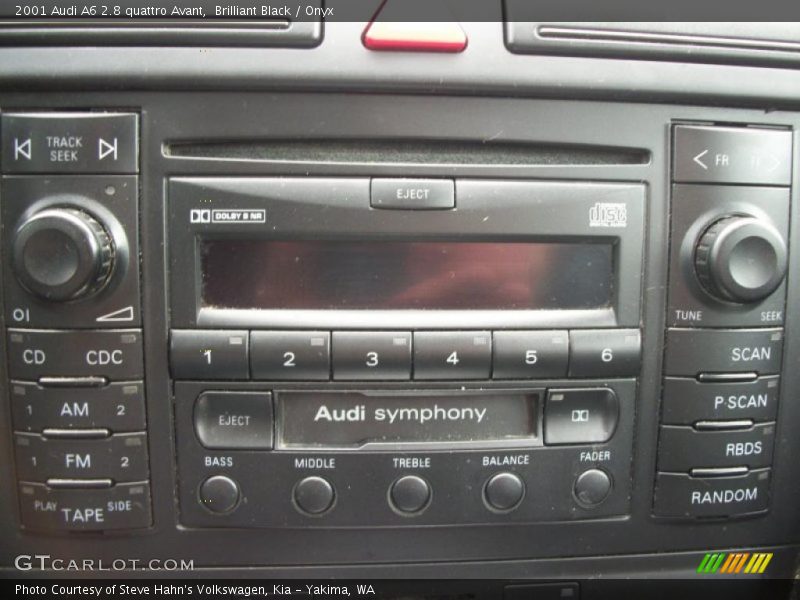 Controls of 2001 A6 2.8 quattro Avant