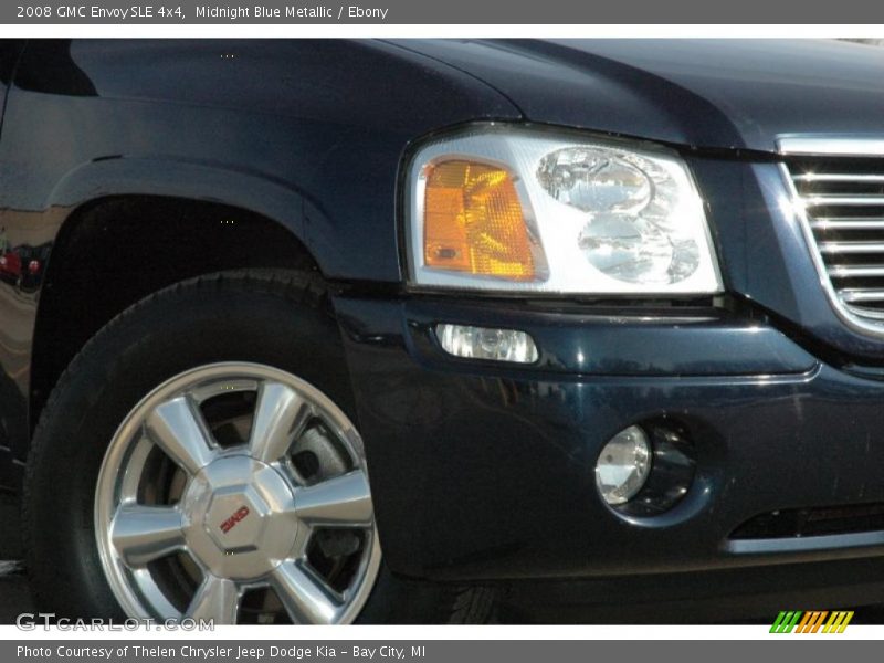 Midnight Blue Metallic / Ebony 2008 GMC Envoy SLE 4x4