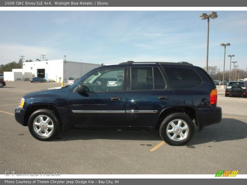 Midnight Blue Metallic / Ebony 2008 GMC Envoy SLE 4x4