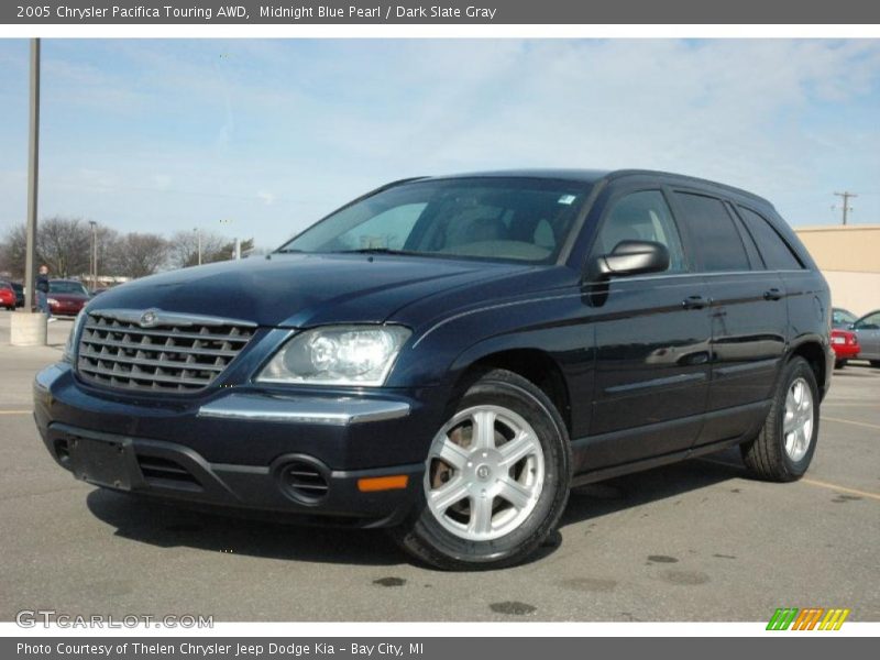 Midnight Blue Pearl / Dark Slate Gray 2005 Chrysler Pacifica Touring AWD