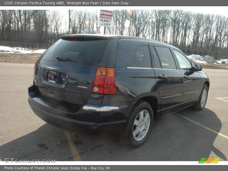 Midnight Blue Pearl / Dark Slate Gray 2005 Chrysler Pacifica Touring AWD