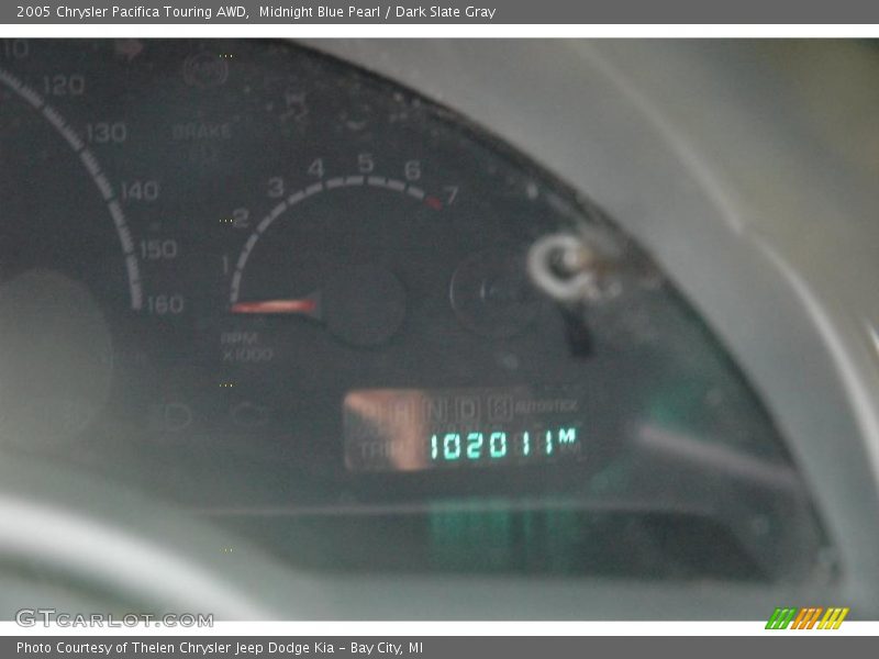 Midnight Blue Pearl / Dark Slate Gray 2005 Chrysler Pacifica Touring AWD