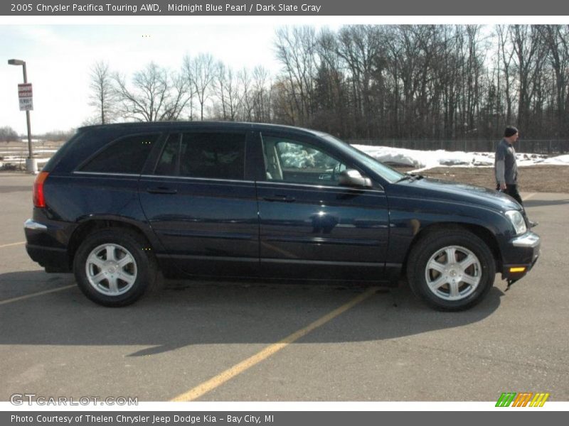 Midnight Blue Pearl / Dark Slate Gray 2005 Chrysler Pacifica Touring AWD