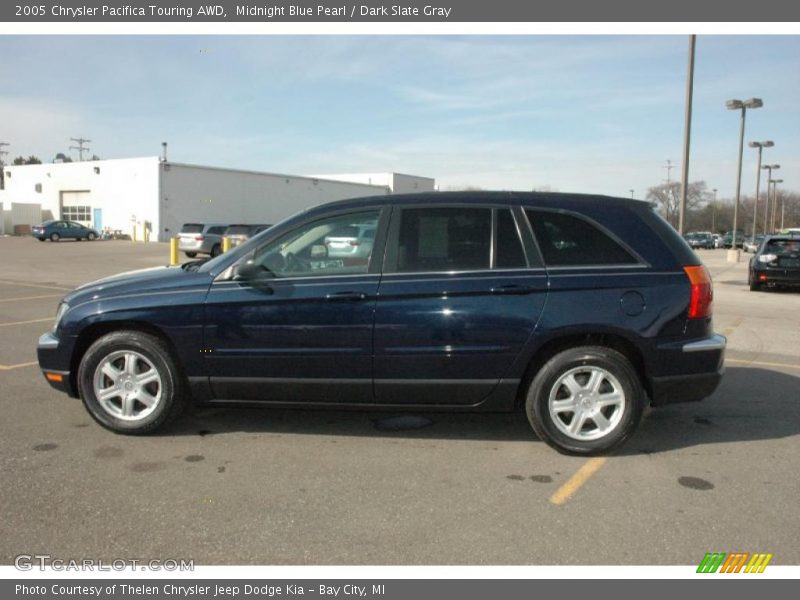 Midnight Blue Pearl / Dark Slate Gray 2005 Chrysler Pacifica Touring AWD
