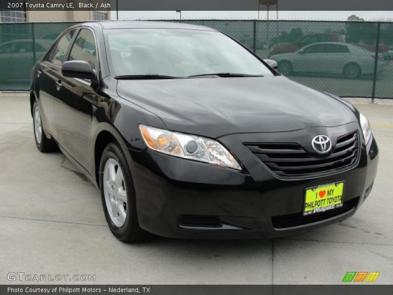 Black / Ash 2007 Toyota Camry LE