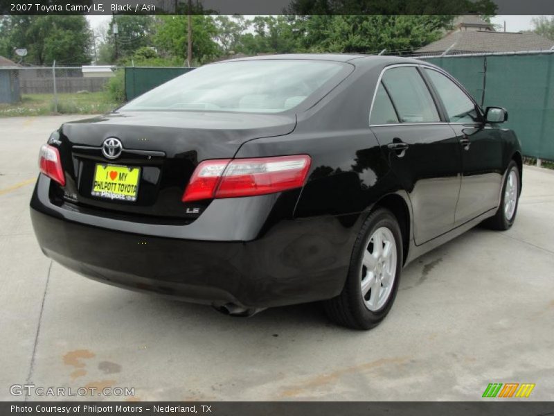 Black / Ash 2007 Toyota Camry LE