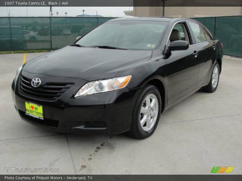 Black / Ash 2007 Toyota Camry LE