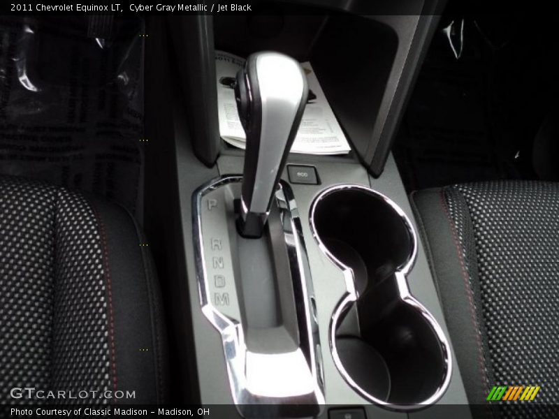 Cyber Gray Metallic / Jet Black 2011 Chevrolet Equinox LT