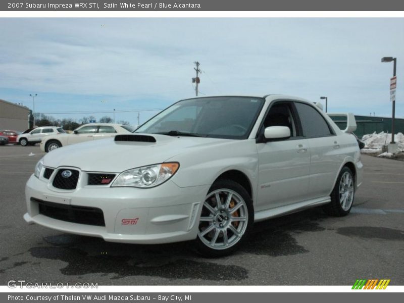 Front 3/4 View of 2007 Impreza WRX STi