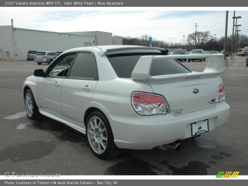  2007 Impreza WRX STi Satin White Pearl