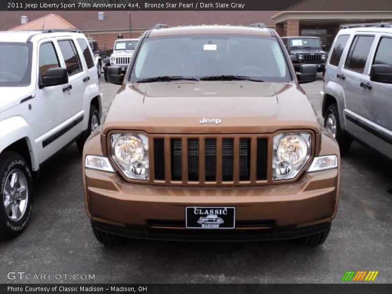 Bronze Star Pearl / Dark Slate Gray 2011 Jeep Liberty Sport 70th Anniversary 4x4