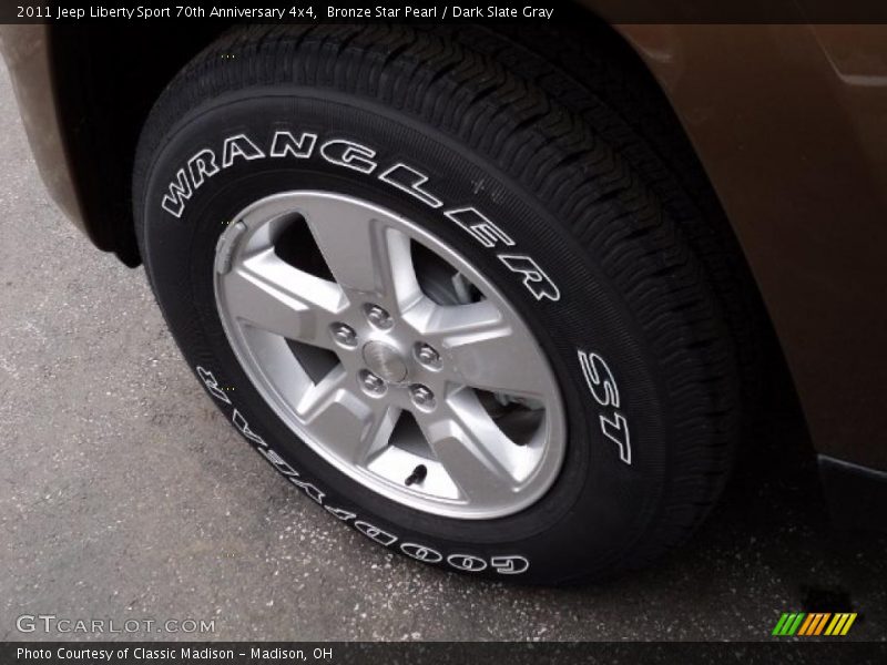 Bronze Star Pearl / Dark Slate Gray 2011 Jeep Liberty Sport 70th Anniversary 4x4