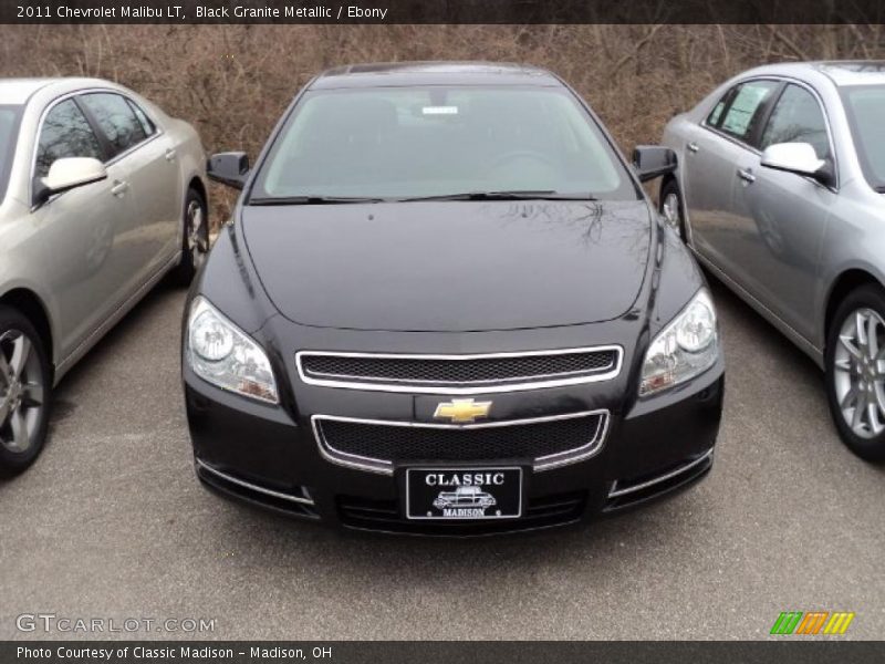 Black Granite Metallic / Ebony 2011 Chevrolet Malibu LT