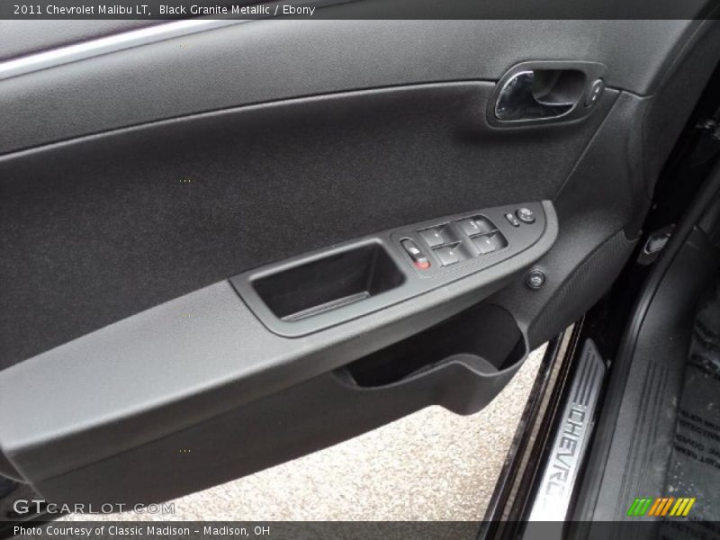 Black Granite Metallic / Ebony 2011 Chevrolet Malibu LT